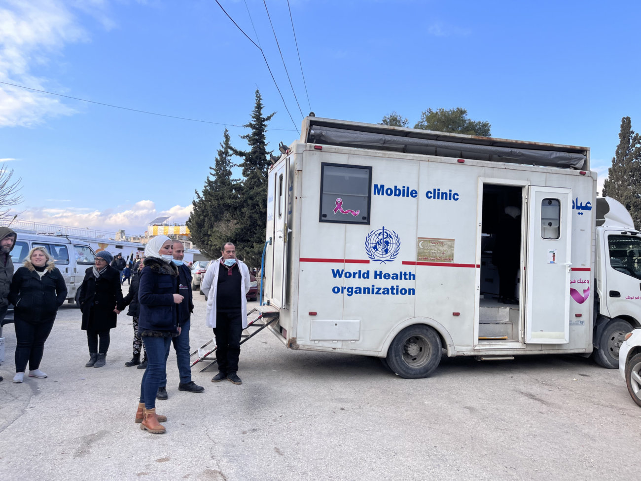 Mobile clinic providing health care consultations as well as medicines for chronic diseases
